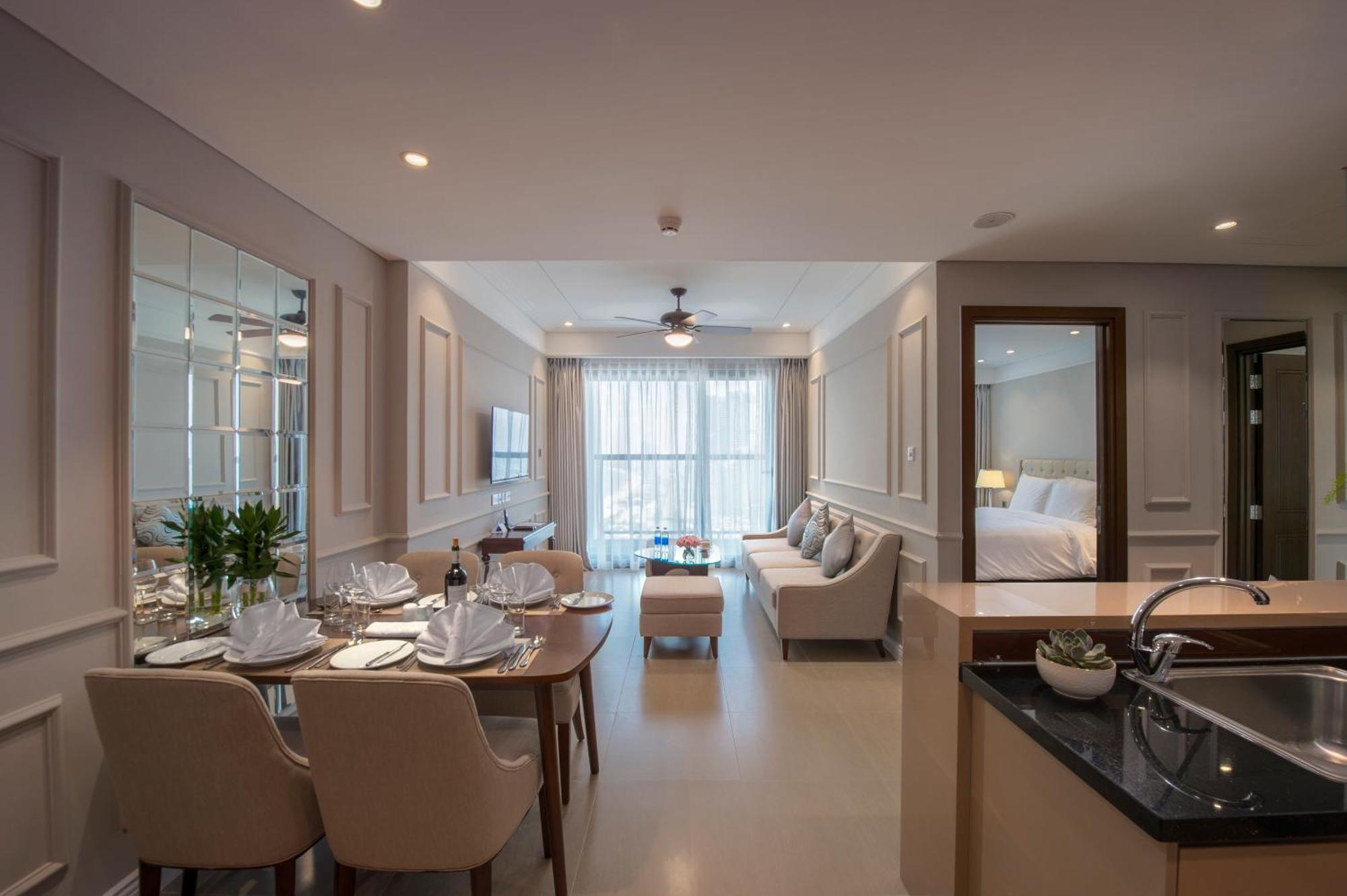 Luxury Beach Condo 5-Star, Rooftop Pool Da Nang Dış mekan fotoğraf